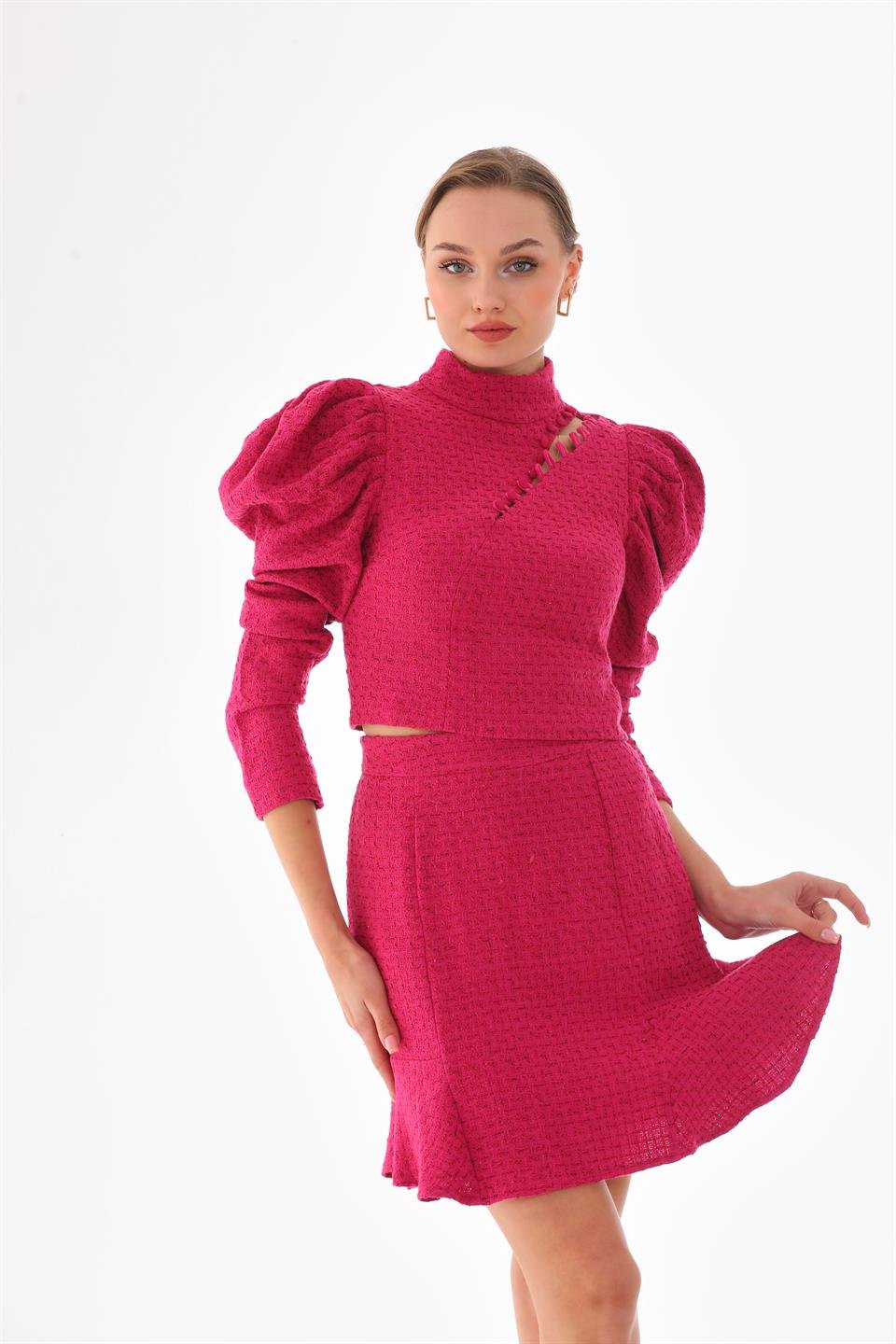 ELİNA PINK SKIRT & TOP