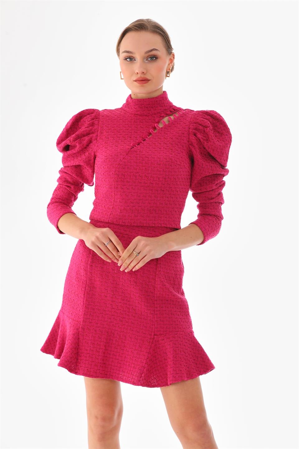 ELİNA PINK SKIRT & TOP