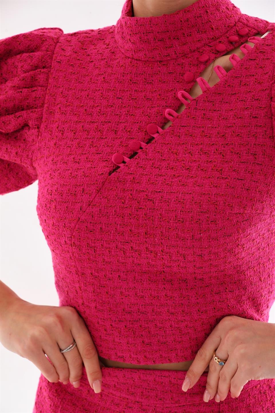 ELİNA PINK SKIRT & TOP