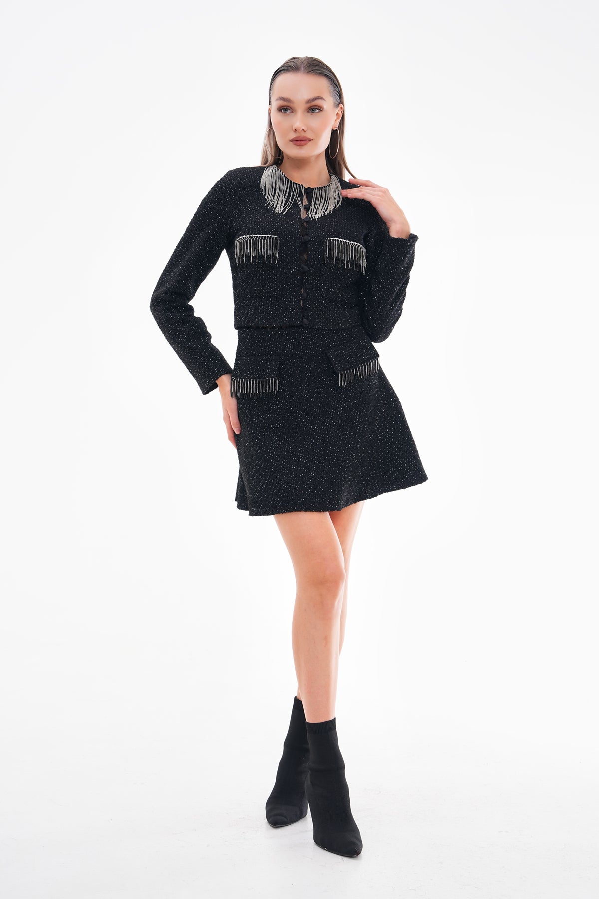 CHRISTINA SKIRT JACKET SET